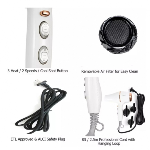 VGR HAIR DRYER (V-414) سشوار